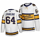 Predators 64 Mikael Granlund White 2020 Winter Classic Adidas Jersey Dzhi,baseball caps,new era cap wholesale,wholesale hats